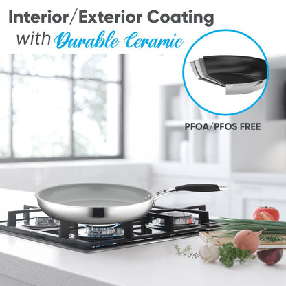 product image number 2 for NutriChef Non-Stick Small Fry Pan