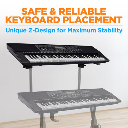 product image number 3 for Pyle 2Nd Tier For Z Keyboard Stand