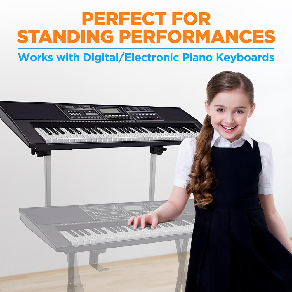 product image number 6 for Pyle 2Nd Tier For Z Keyboard Stand