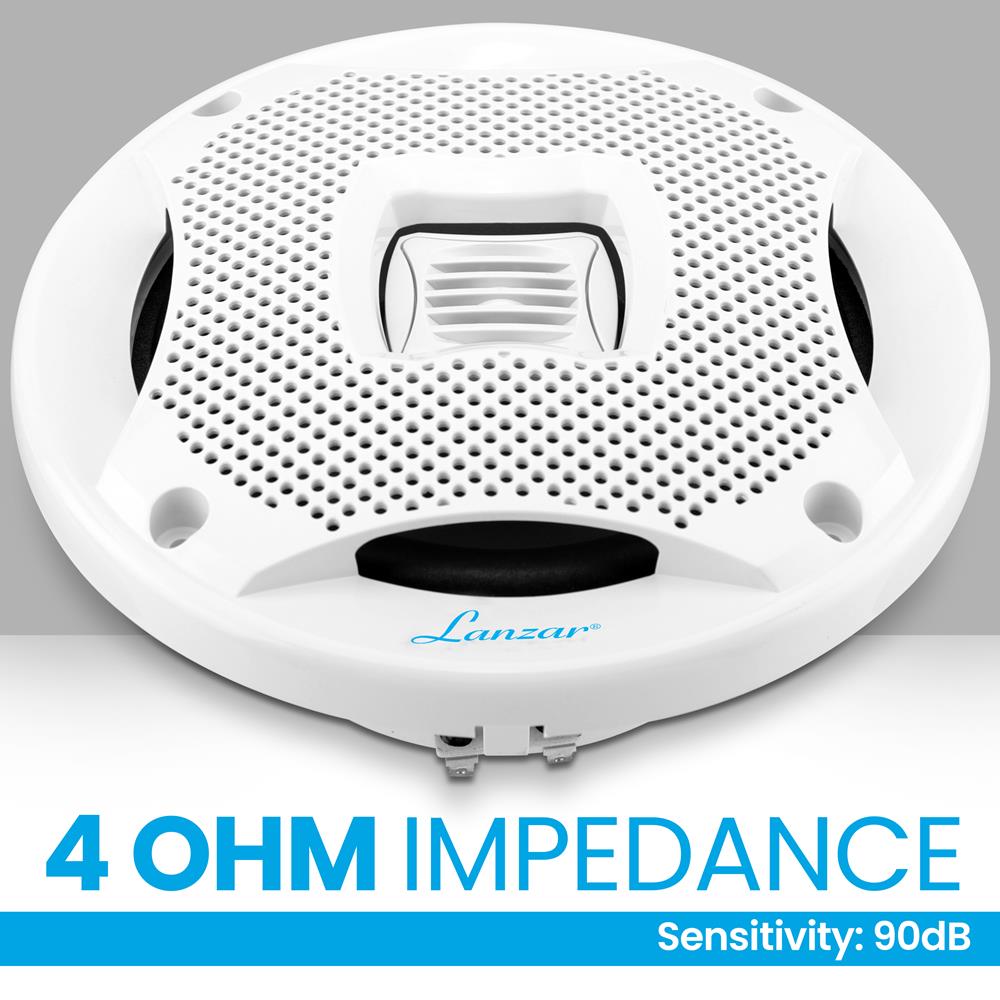 product image number 4 for Lanzar Lanzar'S  2-Way Marine Speakers