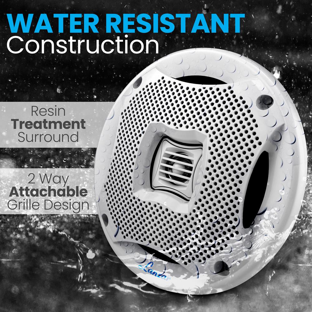product image number 5 for Lanzar Lanzar'S  2-Way Marine Speakers