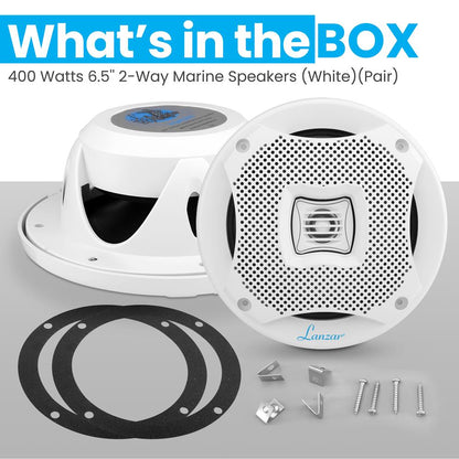 product image number 7 for Lanzar Lanzar'S  2-Way Marine Speakers