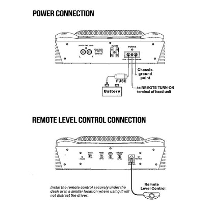 8"1000 Watts Slim Marine Subwoofer System