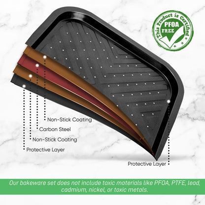 product image number 5 for NutriChef Oven Crisper Pan