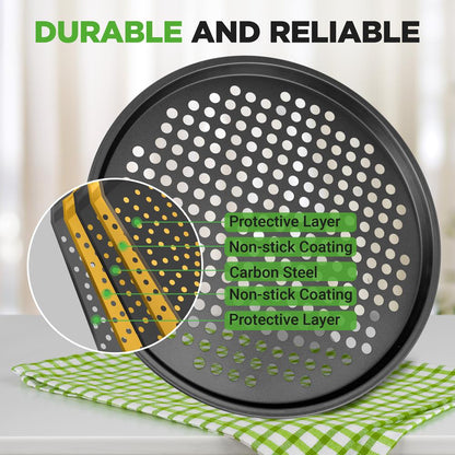 Set of 2 Pizza Pans