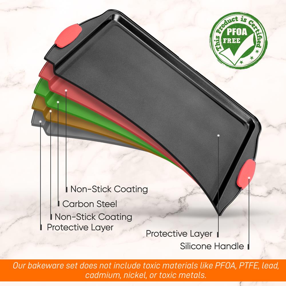 product image number 5 for NutriChef Small Cookie Sheet