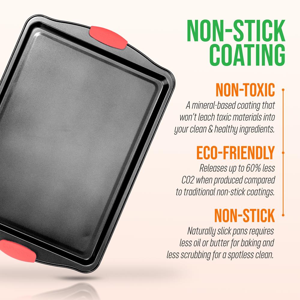 product image number 6 for NutriChef Medium Cookie Sheet