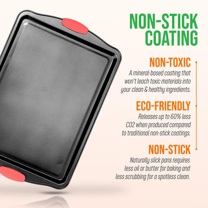 product image number 6 for NutriChef Medium Cookie Sheet