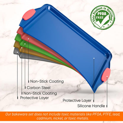 product image number 5 for NutriChef Medium Cookie Sheet