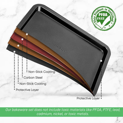 product image number 5 for NutriChef Medium Cookie Sheet