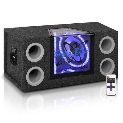 Neon Lit Dual 10" Banpass System