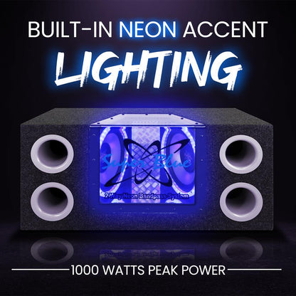 Neon Lit Dual 10" Banpass System