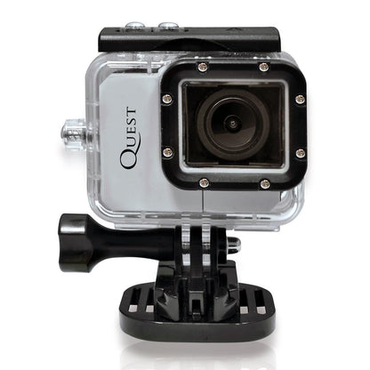 Action Camera 1080p Video Waterproof Case Wi-Fi Remote 16MP Sensor