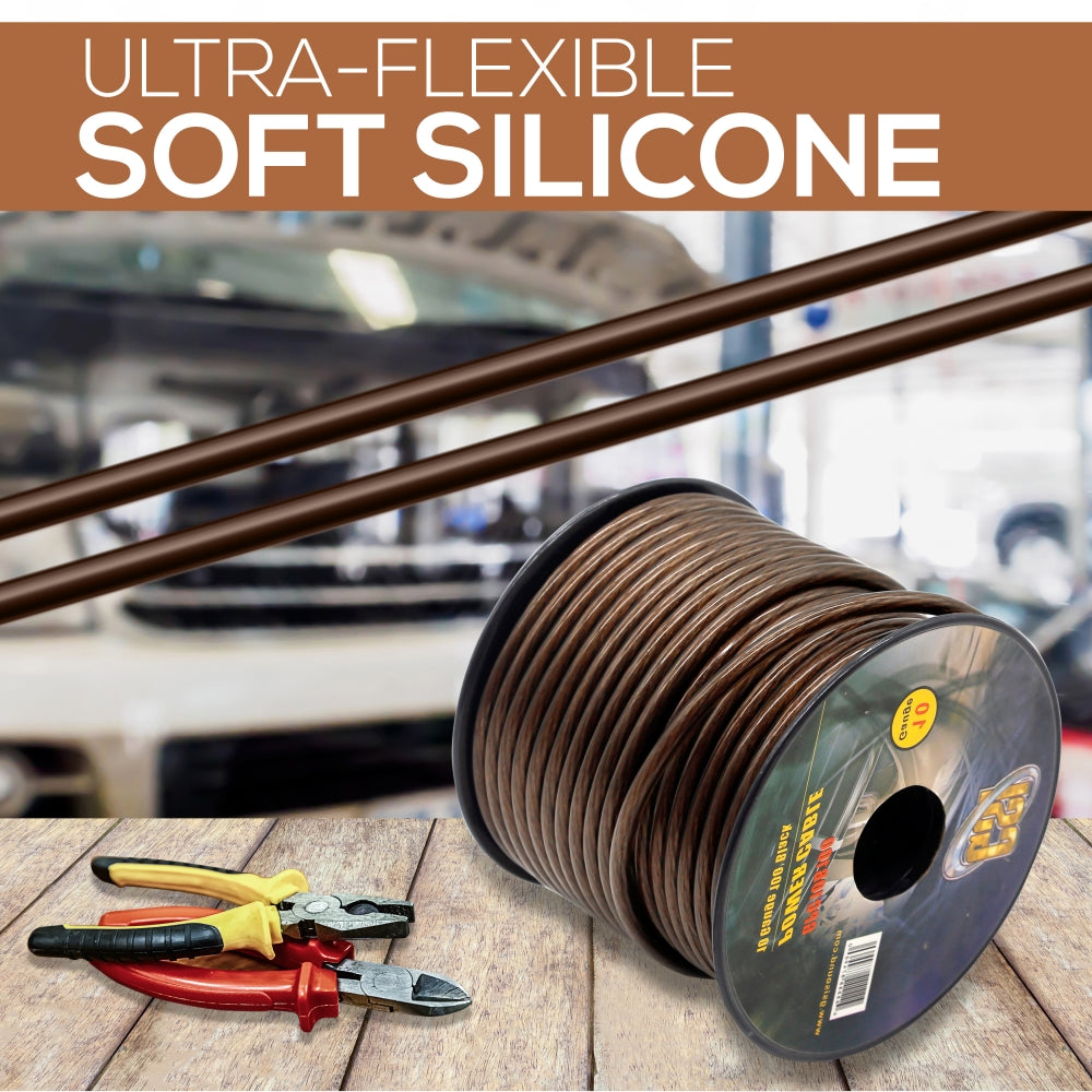 product image number 3 for GSI 10Ga Power Cable 250Ft Siver