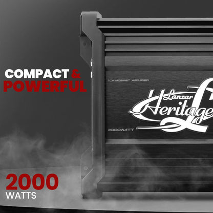 product image number 5 for Lanzar 2000 Watt Mono-Block Vehicle Amp