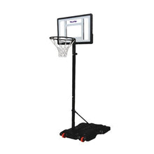 Hurtle 7-Foot Basketball Hoop - Height Adjustable Portable Junior Basketball Goal System For Kids And Teens, Indoor/Outdoor Driveway Hoop With Sturdy Base, Shatterproof Backboard, And Easy-Move Wheels (Clear) HUBSKBHP7CL