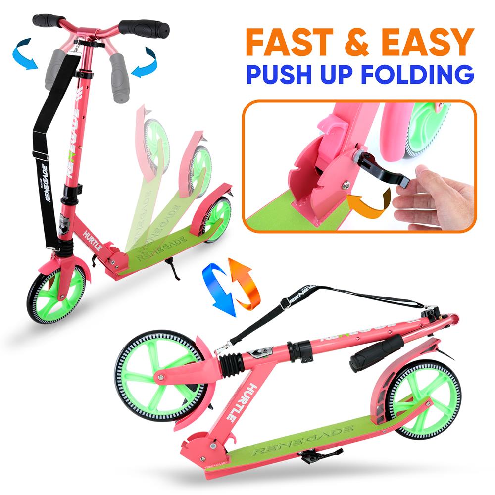 product image number 3 for Hurtle Foldable Kick Scooter