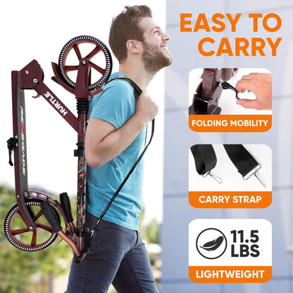 product image number 4 for Hurtle Foldable Kick Scooter