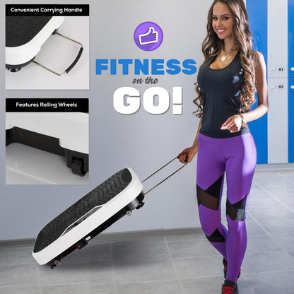 Vibration Platform Machine for Fast Weight Loss, Adjustable Speed, Portable