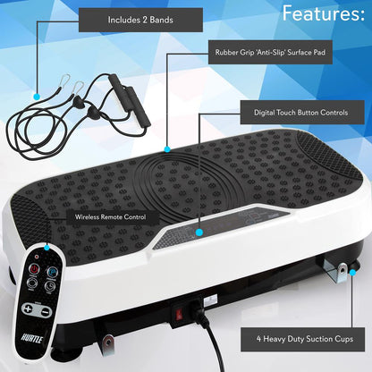 Vibration Platform Machine for Fast Weight Loss, Adjustable Speed, Portable