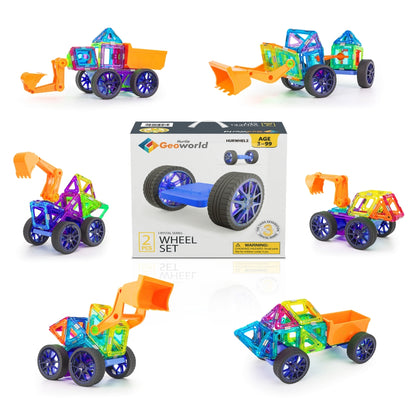 product image number 7 for Hurtle Magnetic Blocks Wheels Set