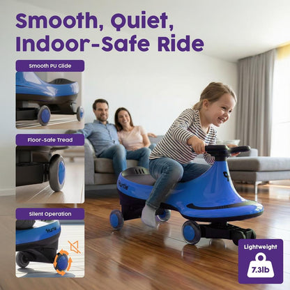 Ride-On Swing Car