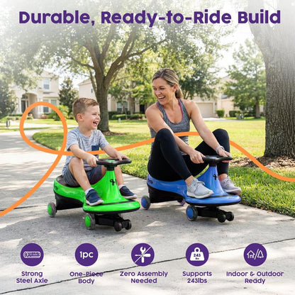 Ride-On Swing Car