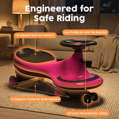 Ride-On Swing Car
