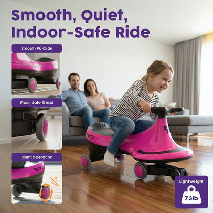 Ride-On Swing Car