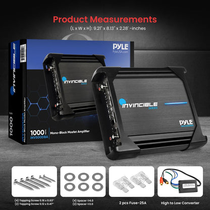product image number 2 for Pyle Mono-Block Mosfet Amplifier