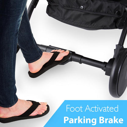 Portable Folding Baby Stroller, Lightweight Aluminum, Blue