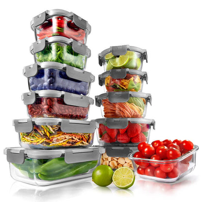 High Borosilicate Glass Food Container