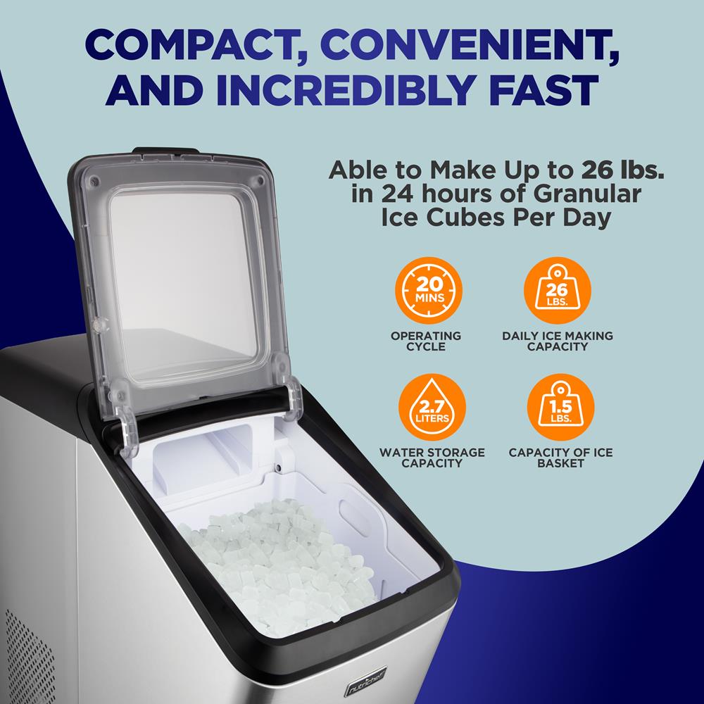 product image number 4 for NutriChef Ice Maker Machine