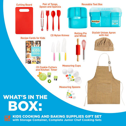 product image number 4 for NutriChef Kids Cooking And Baking Supplies Gift Se