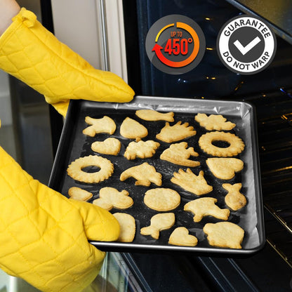 Nonstick XL Baking Pan 22"x16" Carbon Steel Dishwasher Safe