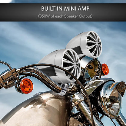 product image number 2 for Lanzar Lanzar Motorcycle Speaker
