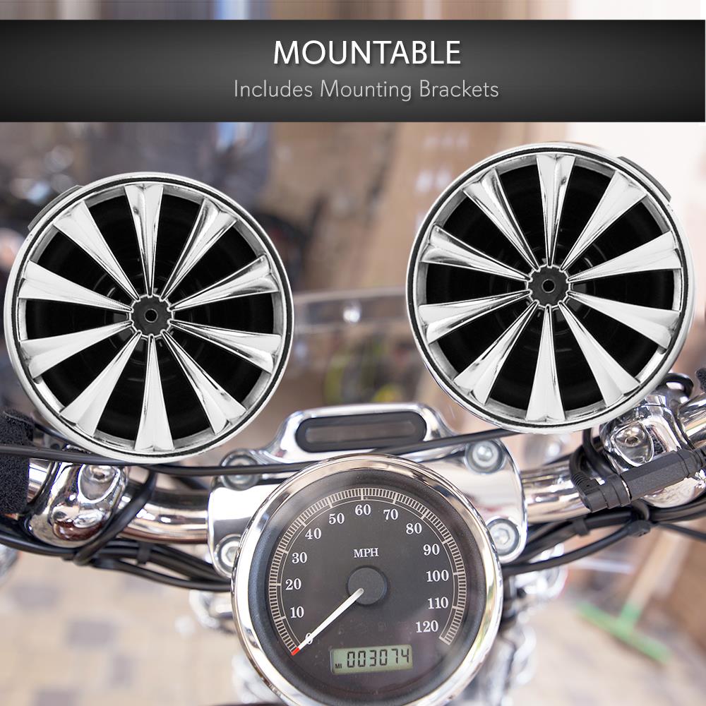 product image number 3 for Lanzar Lanzar Motorcycle Speaker