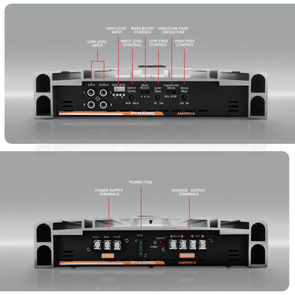 Pyramid 4 Channel Amplifier