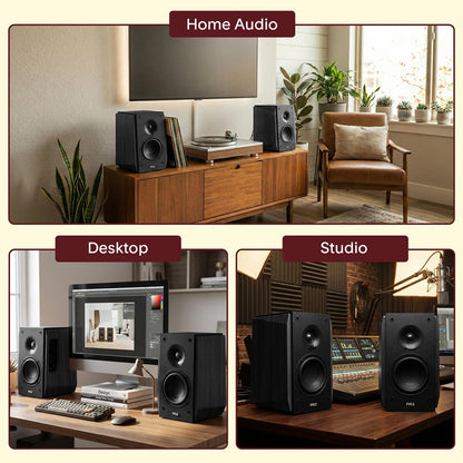 80W Bookshelf Speaker