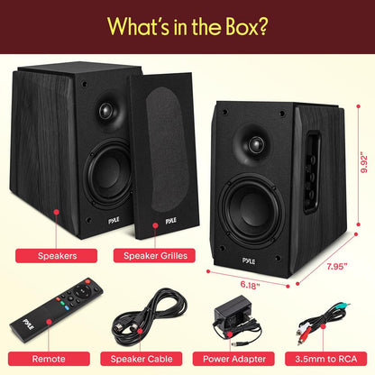 80W Bookshelf Speaker
