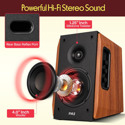 80W Bookshelf Speaker