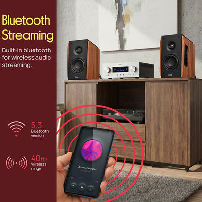 80W Bookshelf Speaker