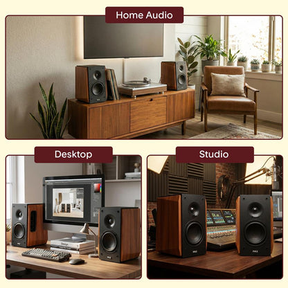 80W Bookshelf Speaker