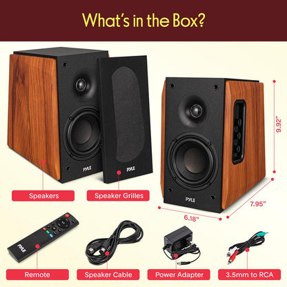 80W Bookshelf Speaker