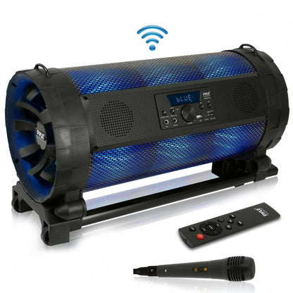 product image number 1 for Pyle Portable Boombox Mic & Speaker System