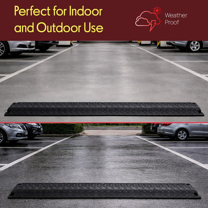 Cable Cover Ramp Safety Track, 1-Ch.