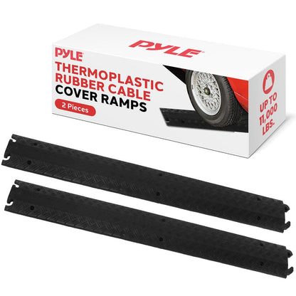80" Double Ramp Cable Concealer - Heavy Duty, Waterproof, 11,000 lbs Capacity