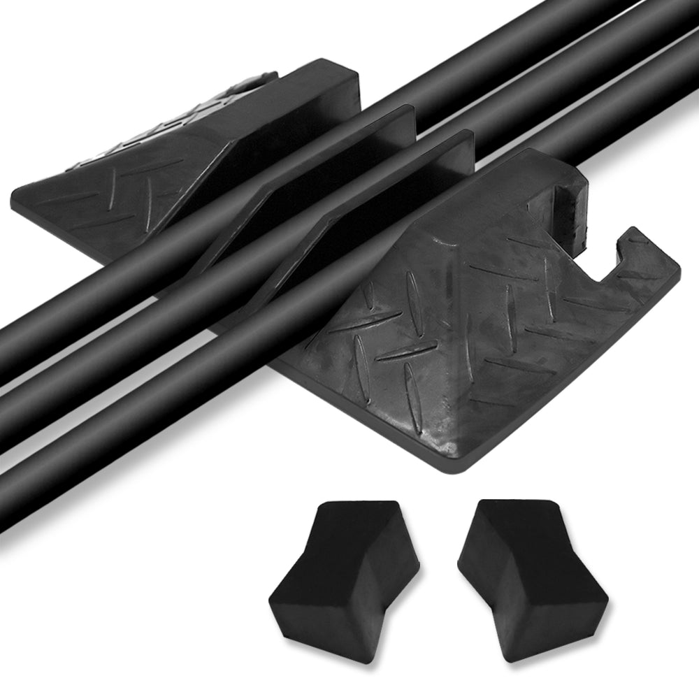 product image number 1 for Pyle Cable Ramp End Cap Finish Piece, 3-Ch.