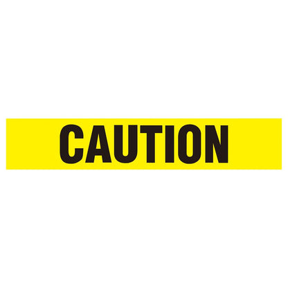 6 Pieces Caution Tape Set High Visibility Polyethylene Yellow