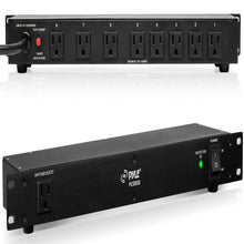 Surge Protector Power Strip 9 Outlets 15A Rack Mount AC Filter